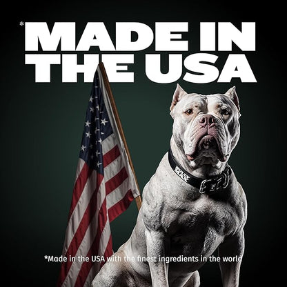 Bully Max Premium High Protein Dog Treats for Puppy & Adult Dogs - Training Dog Food Treats with 32% Protein, Real Meat, Veggies & BCAAs for Small, Medium & Large Breeds - Beef Flavor (2 Pack)