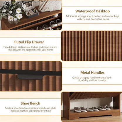 Shoe Cabinet Storage for Entryway