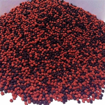 Aquatic Foods Inc. Gourmet Blend of 3mm-1/8 California Blackworm & Beef Heart Floating Pellets for Discus, Oscars, Cichlids, All Tropical Fish. GB-615-1-lb