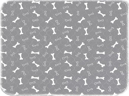 Washable Pee Pad for Dogs, 2 Pack Large Reusable Puppy Pads, 36"x72" | Super Absorbent, Waterproof & Leakproof, Non-Slip Bottom, Machine Washable, For Floors, Beds, Couches, Crates, Carpets, Cars