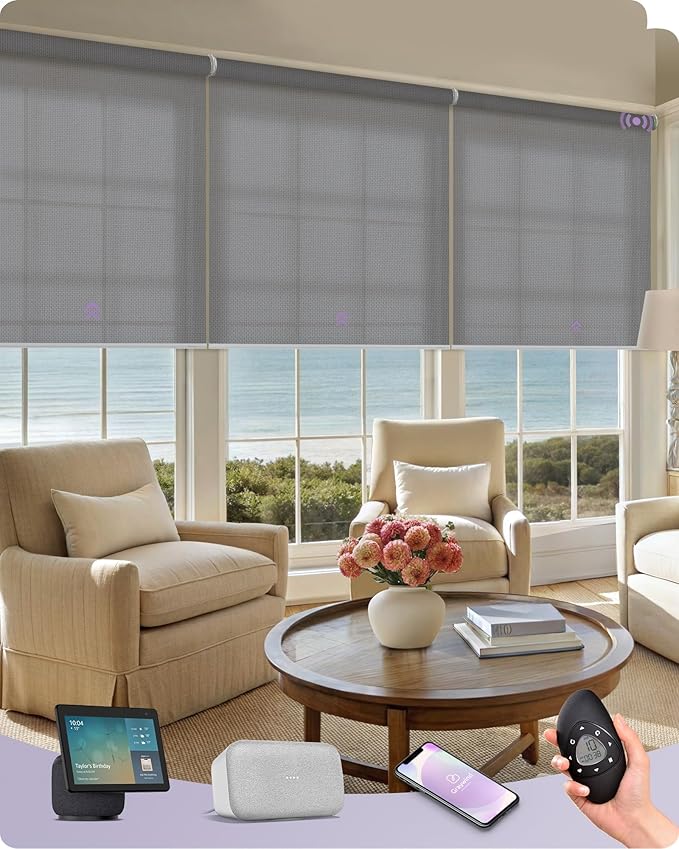 Graywind Smart Coupled Roller Shades Compatible