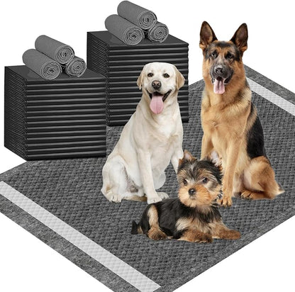 IMMCUTE XXL Puppy Pads 36"X44", 30 Ct, Jumbo-Size Dog Training Pads for Large Breed or Multiple Dogs, Pee Pads Extra Large with Adhesive Strip, Odor Control Dog Potty Pads