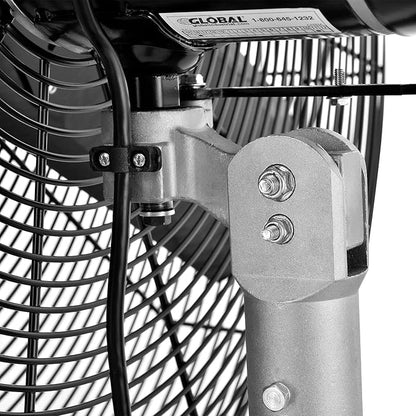 Continental Dynamics CD Premium 30" Oscillating Wall Mount Fan, TEFC Motor