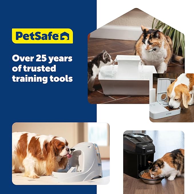 PetSafe Automatic Dog Feeder, 5 Meals, 40 oz Capacity,
