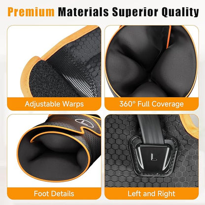 Leg Massager with Heat and Compression, Foot and Calf Massager