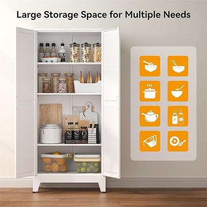 COFaR 61" Tall Pantry Cabinet