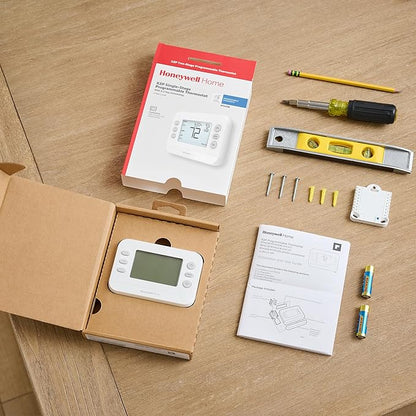 New! Honeywell Home Programmable Thermostat, Single-Stage, 1 Heat/1 Cool