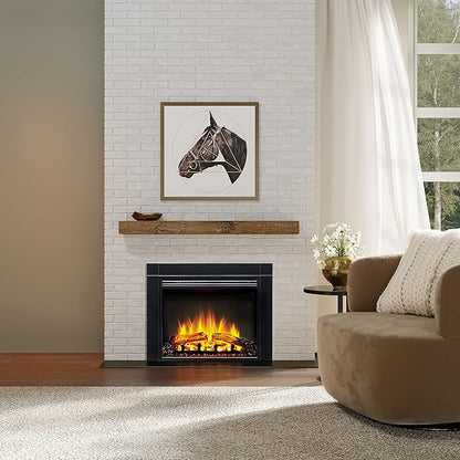 LegendFlame Jaden 28" W x 22" H Electric Fireplace Insert
