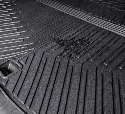 Cargo Mat Backrest Mats for 2018-2022 2023 Chevrolet Chevy Traverse Car Mat Accessories, All Weather TPE Cargo Liner Trunk Mat (18-23 7/8 Seats-3rd Row Backrest Mats&Cargo Mat)