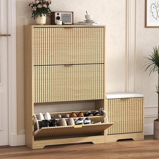 Shoe Cabinet Storage for Entryway
