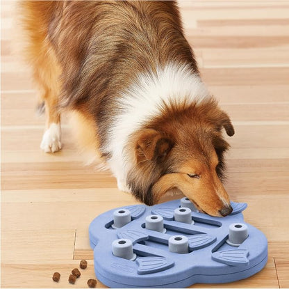Outward Hound by Nina Ottosson Dog Hide N' Slide – Interactive Treat Puzzle Enrichment Toy, Level 2 Intermediate