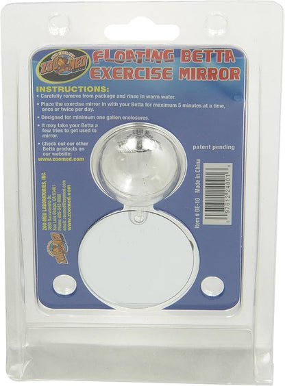 Zoo Med Floating Betta Exercise Mirror White 2 oz.