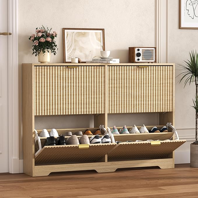 Shoe Cabinet Storage for Entryway