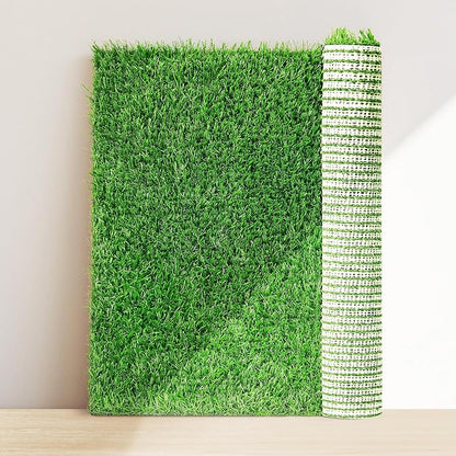 Artificial Grass Pad 59"x 39.4" 1 Pack, Fake Grass Mat Potty Training | Easy to Clean, with Drainage, Reusable, Realistic, Pet Friendly, Turf Grass Mat, for Apartment, Balcony, Indoor Outddor Use