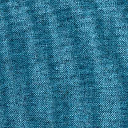 AAAAAcessories D-Shaped Chair Cushions, 2" Thick Dining Chair Pads with Ties and Removable, Machine-Washable Cover, 17" x 16", Set of 4, Teal