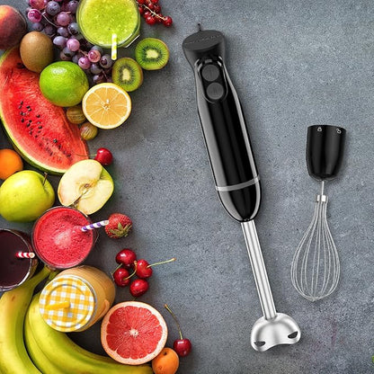 Bonsenkitchen Immersion Blender Handheld, 2 Mixing Speed Hand Blender Electric