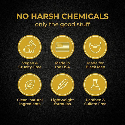 Golden Grooming Co. Essential Skincare Set for Men | Complete Face & Body Care Kit with Face Wash, Exfoliating Scrub, Body Wash, Tweezers & Lip Balms