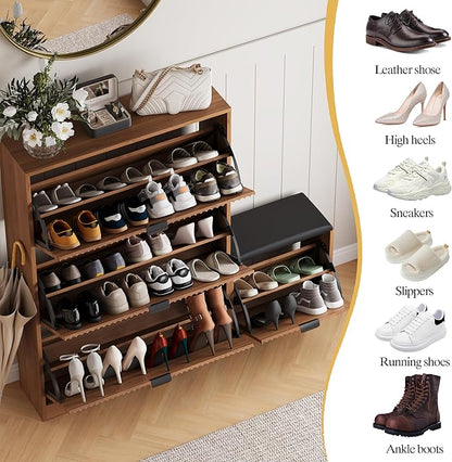 Shoe Cabinet Storage for Entryway