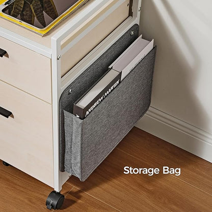 EUREKA ERGONOMIC 2-Drawer Mobile File Cabinet