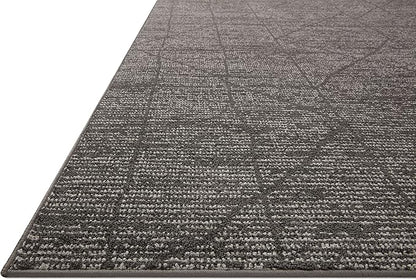 Loloi Kamala Collection KAM-06 Charcoal/Ivory 2'-3" x 3'-10" Accent Rug