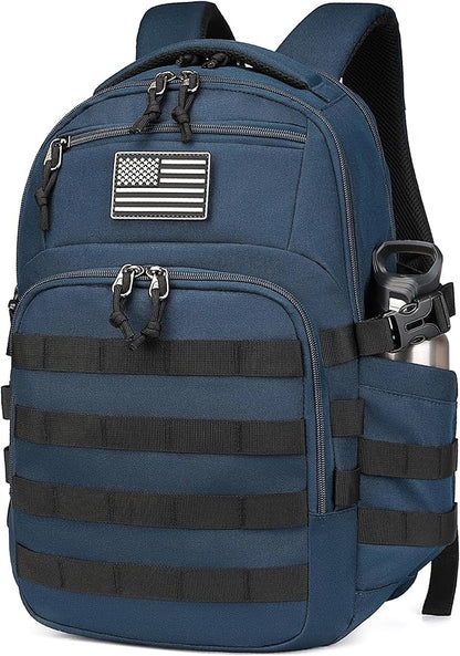 Wotony Military tactical backpack, backpack for men black small tactical assault bag