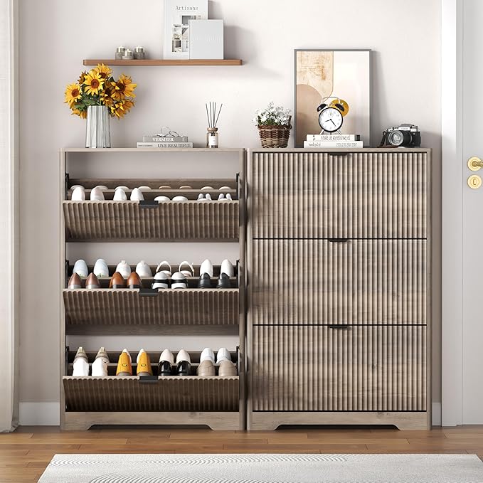Shoe Cabinet Storage for Entryway