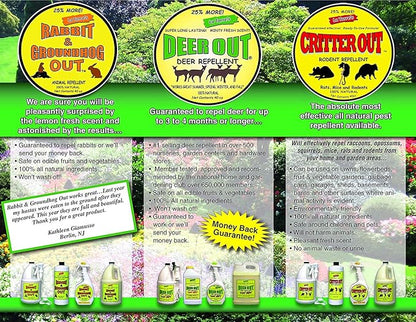 DEER OUT® 1 Gallon Ready-to-Use Refill - Deer Repellent.