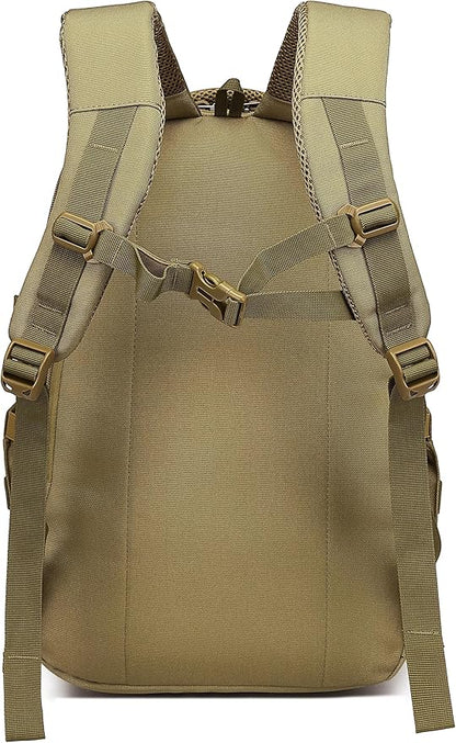 Wotony Military tactical backpack, backpack for men black small tactical assault bag