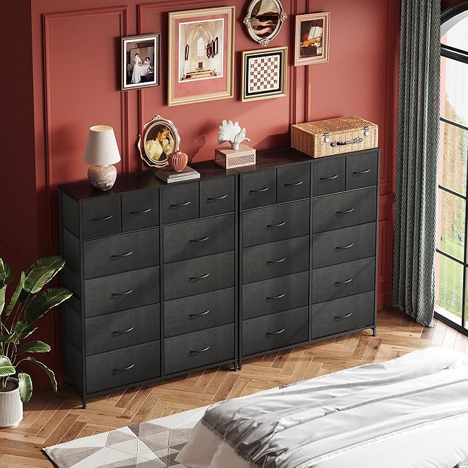 WLIVE Tall Dresser for Bedroom