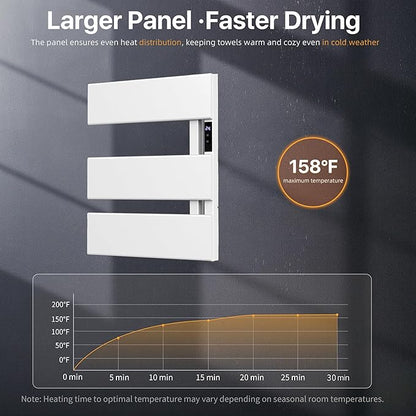 Electric Heated Towel Warmer Rack