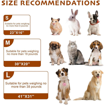 1 Pack 3 Blankets Fluffy Premium Fleece Soft Pet Blanket Flannel Throw For Cat Dog Puppy