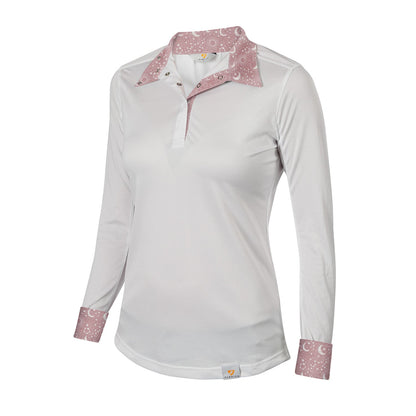 Aubrion Ladies Equestrian Style Long Sleeve Show Shirt