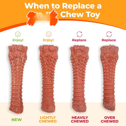 Power Chew Ring Bone Dog Toy Flavor Medley, XSmall  Durable Chew Toy For Aggressive Chewers