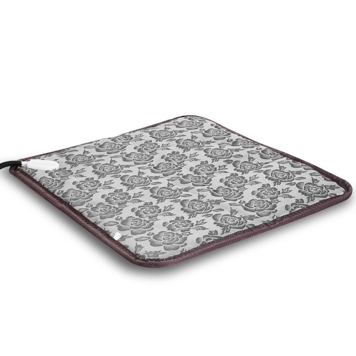 1Pc Pet Heating Pad Dog Cat Electric Heating Mat Waterproof Adjustable Warming Blanket With Chew Resistant Steel Cord Case