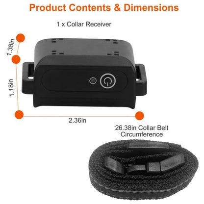 Dog Training Collar Receiver IP67 Waterproof