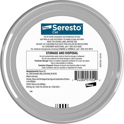 Seresto Flea & Tick Collar for Cats
